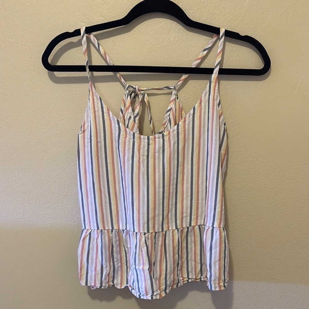 Hollister Multicolor Striped Camisole
